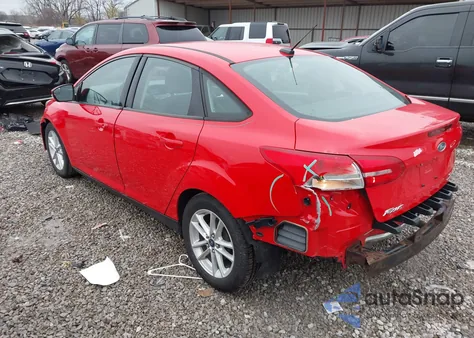 2015 Ford Focus Se z USA, uszkodzony, nr VIN 1FADP3F25FL253772